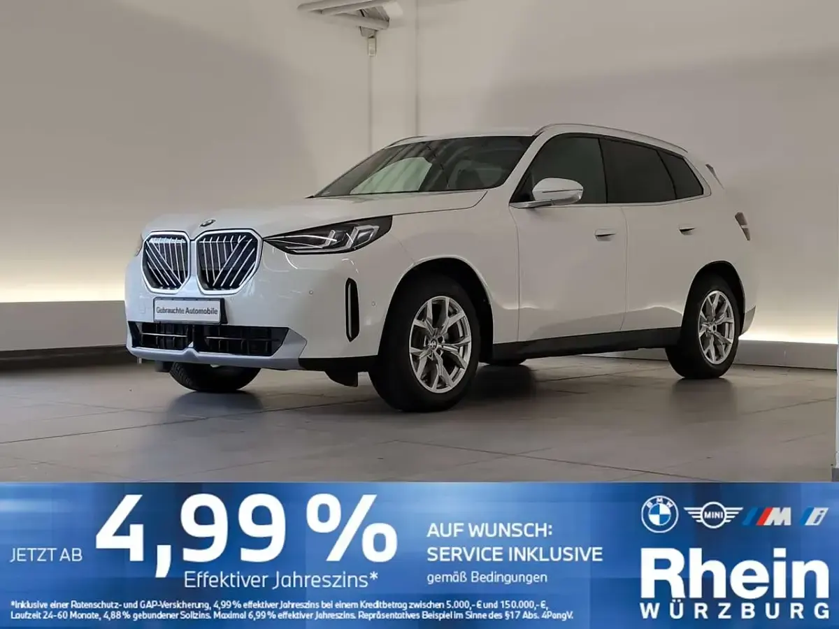 Gebraucht BMW X3 Sport Line 197 PS (144 kW) 2025 Alpinweiß uni SUV
