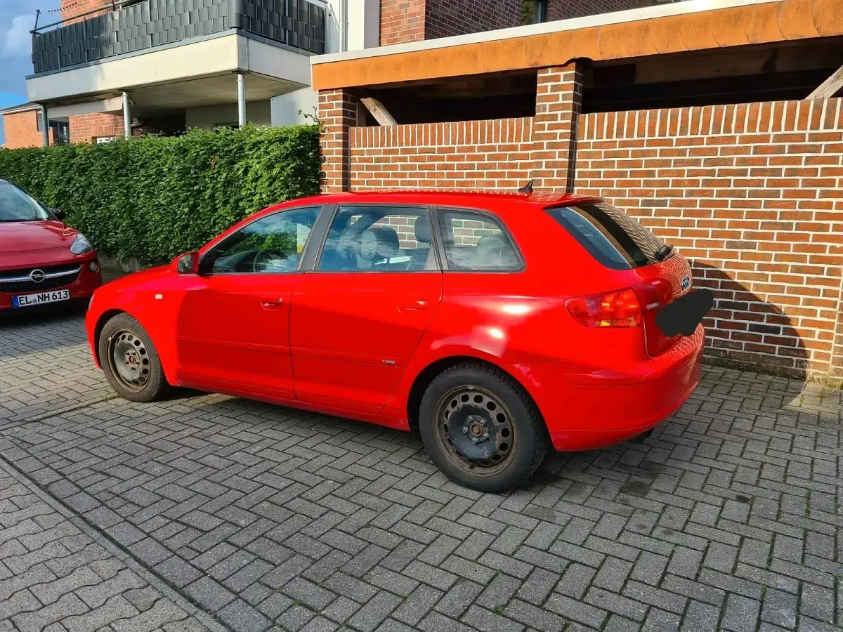 Gebraucht Audi A3 S-Line 170 PS (125 kW) 2008 Rot Kleinwagen