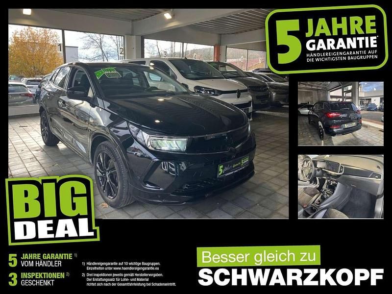 Schwarz (diamant schwarz) Gebraucht 2023 Opel Grandland X GS Line SUV | 19.880 € (Fairer Preis) - Bild 1/4