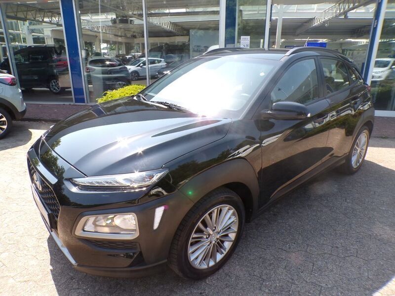 Black metallic Gebraucht 2018 Hyundai Kona Trend SUV | 13.450 € (Fairer Preis) - Bild 1/3