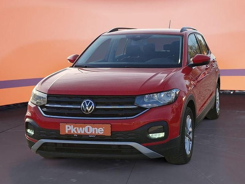 Rot Gebraucht 2021 VW T-Cross Life SUV | 16.390 € (Fairer Preis) - Bild 1/4