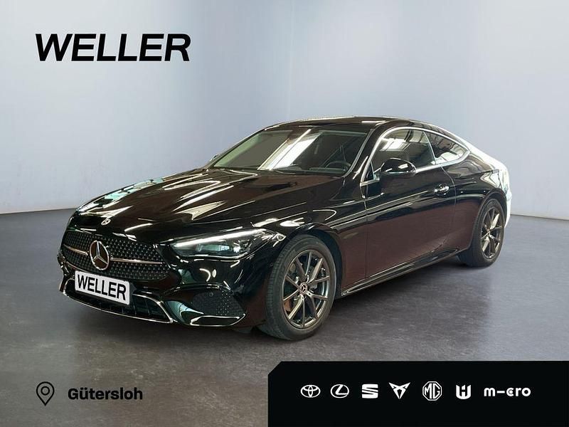 Schwarz Gebraucht 2024 Mercedes CLE220 Avantgarde Coupé | 47.790 € (Superpreis) - Bild 1/4