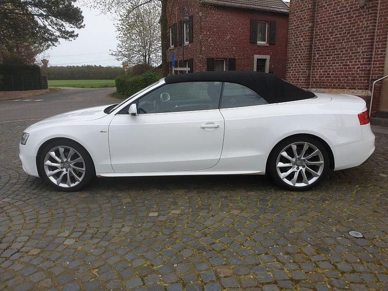 Gebraucht Audi A5 Cabriolet S-Line 177 PS (130 kW) 2013 Weiß Cabrio