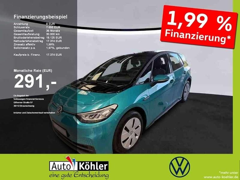 Grau Gebraucht 2021 VW ID.3 Pure Kleinwagen | 17.374 € (Guter Preis) - Bild 1/3