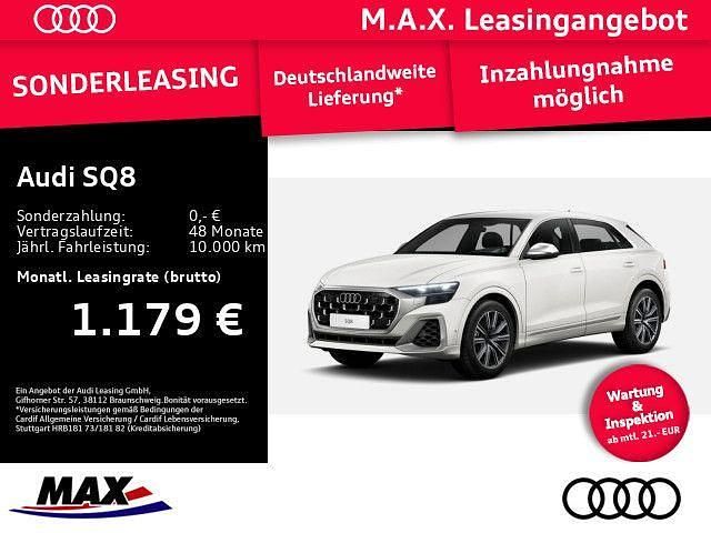 Carraraweiß Gebraucht 2024 Audi SQ8 Ambiente SUV | 104.980 € (Etwas zu teuer) - Bild 1/3