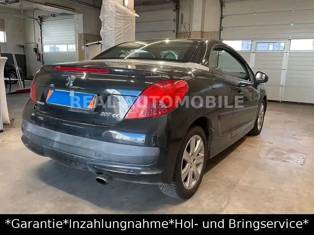Gebraucht Peugeot 207 CC Sport 120 PS (88 kW) 2008 Schwarz Cabrio