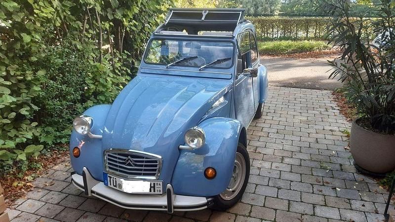 Blau Gebraucht 1989 Citroën 2CV Cabrio | 15.900 € - Bild 1/4