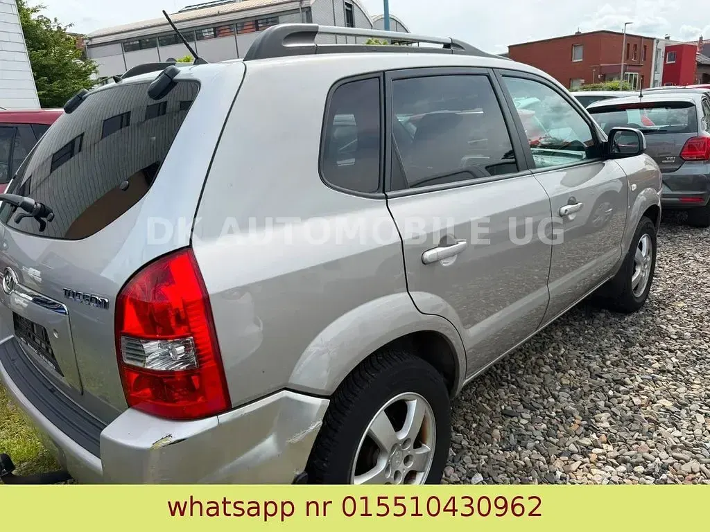 Gebraucht Hyundai Tucson GLS 141 PS (103 kW) 2007 Silber SUV