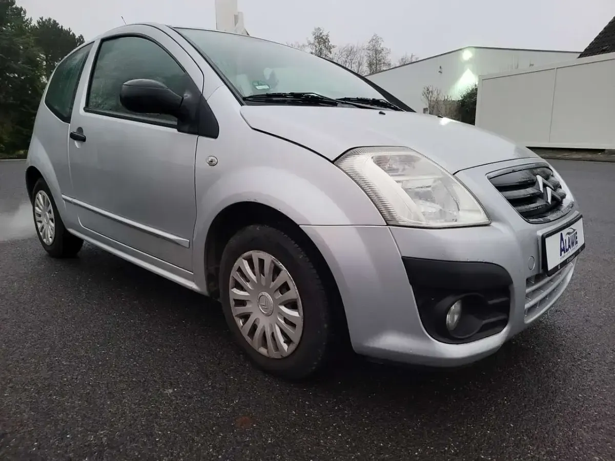 Gebraucht Citroën C2 Style 68 PS (50 kW) 2008 Silber Kleinwagen
