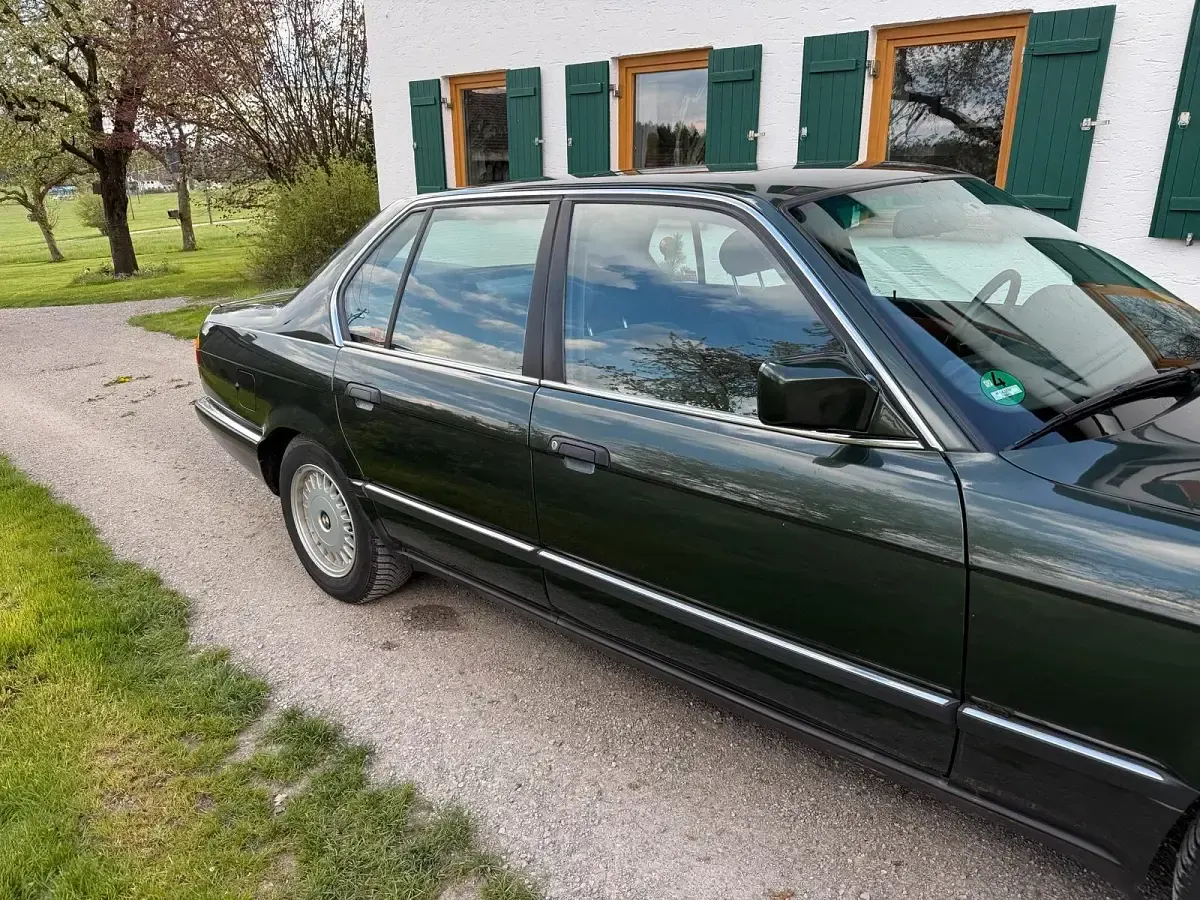 Brugt BMW 730 Basis 218 HK (160 kW) 1989 Grøn Sedan