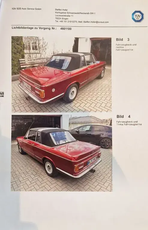 Gebraucht BMW 2002 101 PS (74 kW) 1974 Rot Limousine