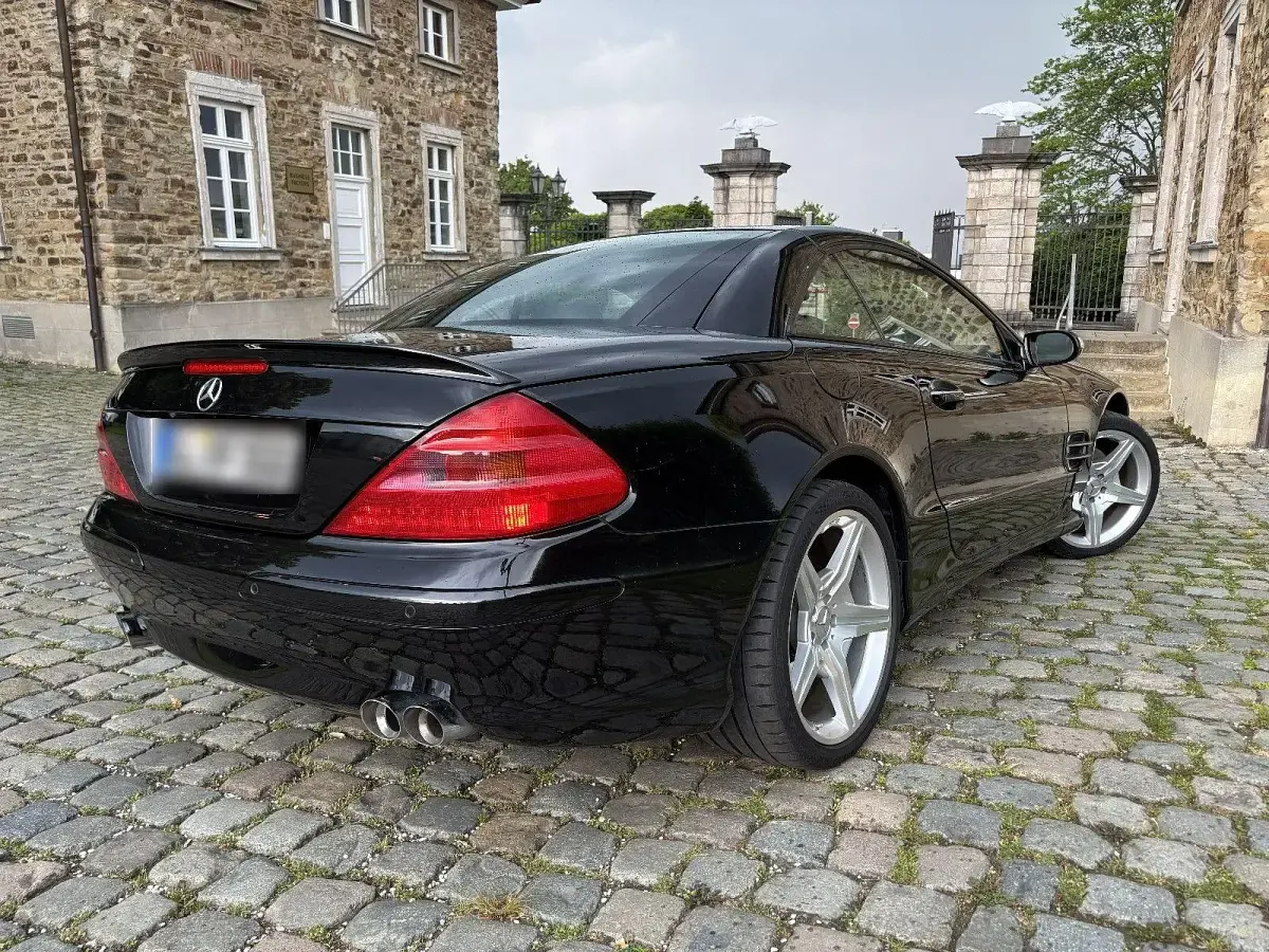 Gebraucht Mercedes SL500 306 PS (225 kW) 2004 Schwarz Cabrio