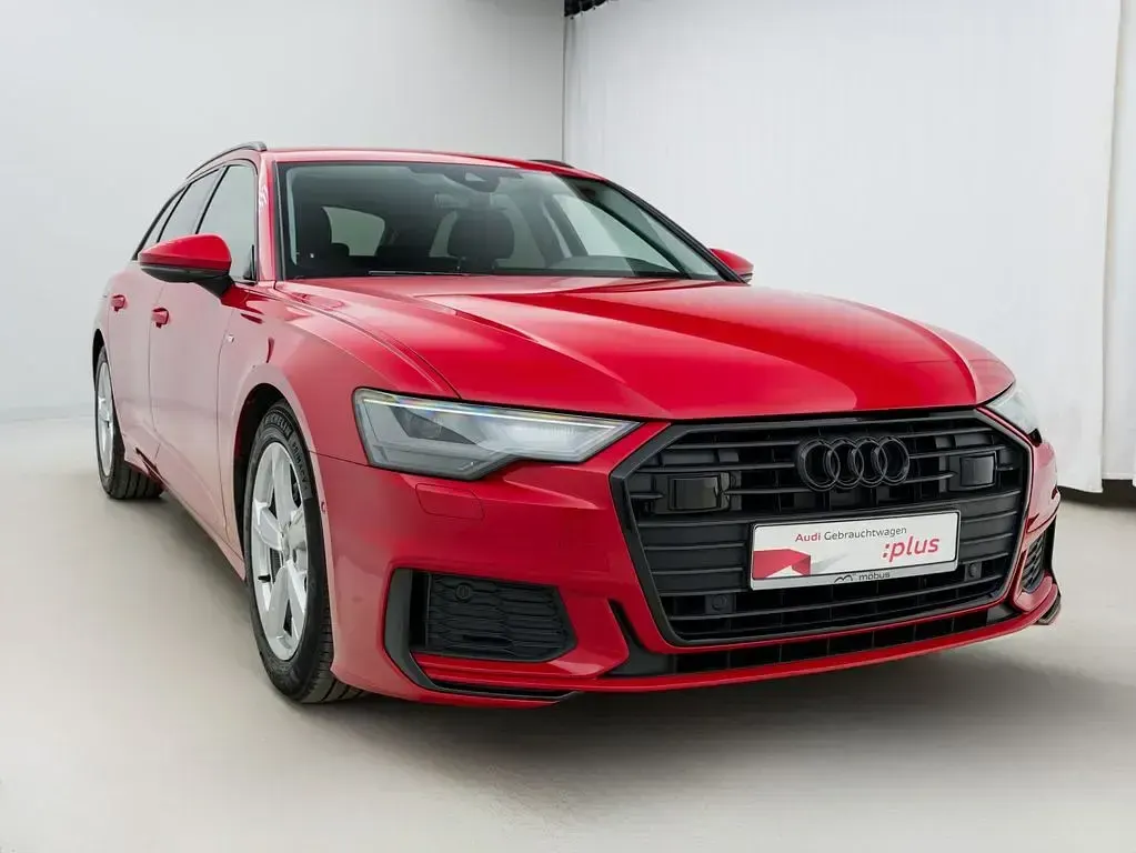 Używany Audi A6 Ambiente 165 KM (121 kW) 2022 Czerwony Kombi