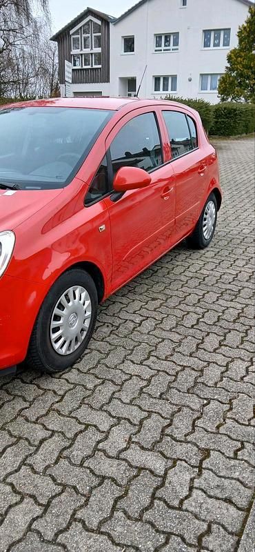 Gebraucht Opel Corsa 80 PS (58 kW) 2007 Rot Kleinwagen