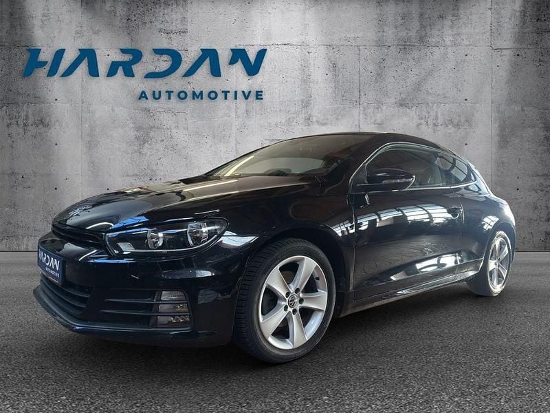 Schwarz Gebraucht 2015 VW Scirocco R Coupé | 13.990 € (Superpreis) - Bild 1/4