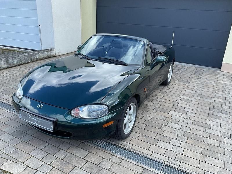 Gebraucht Mazda MX5 110 PS (80 kW) 2000 Grün Cabrio