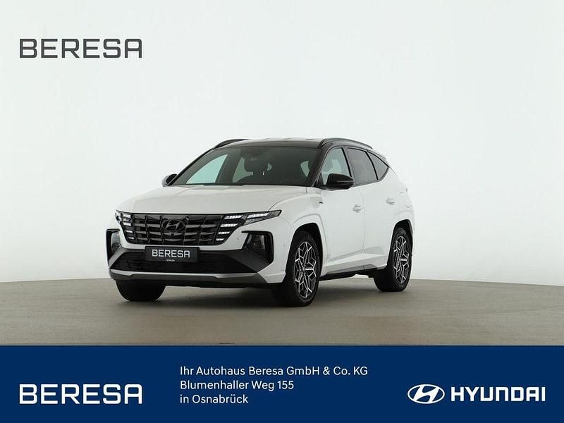 Schwarz Gebraucht 2022 Hyundai Tucson N Line SUV | 28.480 € (Fairer Preis) - Bild 1/4