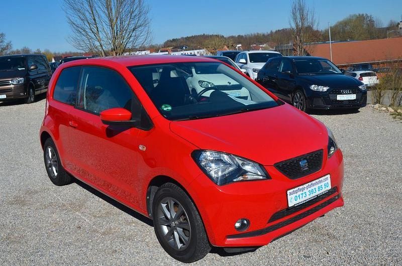 Gebraucht Seat Mii I-Tech 60 PS (44 kW) 2014 Rot Kleinwagen