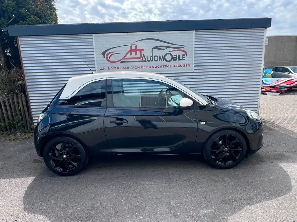 Gebraucht Opel Adam Glam 69 PS (50 kW) 2015 Schwarz Kleinwagen