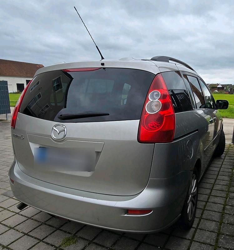 Grau Gebraucht 2008 Mazda 5 Exclusive Van / Kleinbus | 1.199 € (Superpreis) - Bild 1/4