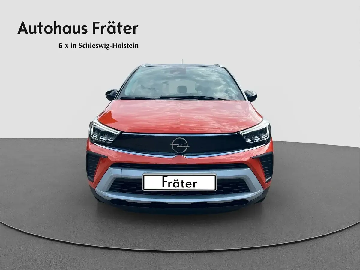 Gebraucht Opel Crossland GS Line 131 PS (96 kW) 2021 Orange SUV