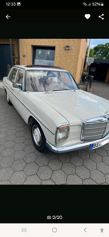 Gebraucht Mercedes W115 115 PS (84 kW) 1975 Weiß Limousine