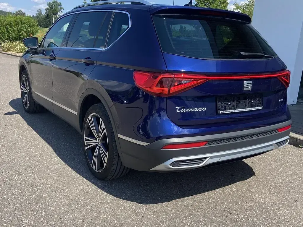 Gebraucht Seat Tarraco XCELLENCE 245 PS (180 kW) 2022 Atlantik blau metallic SUV