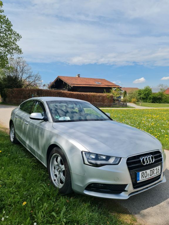 Gebraucht Audi A5 Sportback 177 PS (130 kW) 2013 Silber Kleinwagen