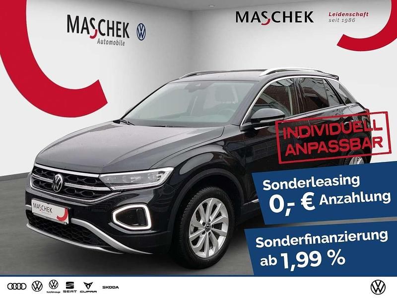 Deep black perleffekt Gebraucht 2024 VW T-Roc Style SUV | 27.220 € (Guter Preis) - Bild 1/4