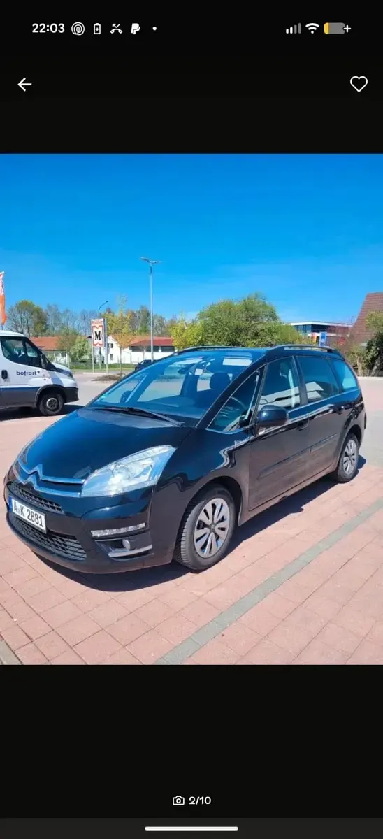 Gebraucht Citroën Grand C4 Picasso 120 PS (88 kW) 2011 Schwarz Van / Kleinbus
