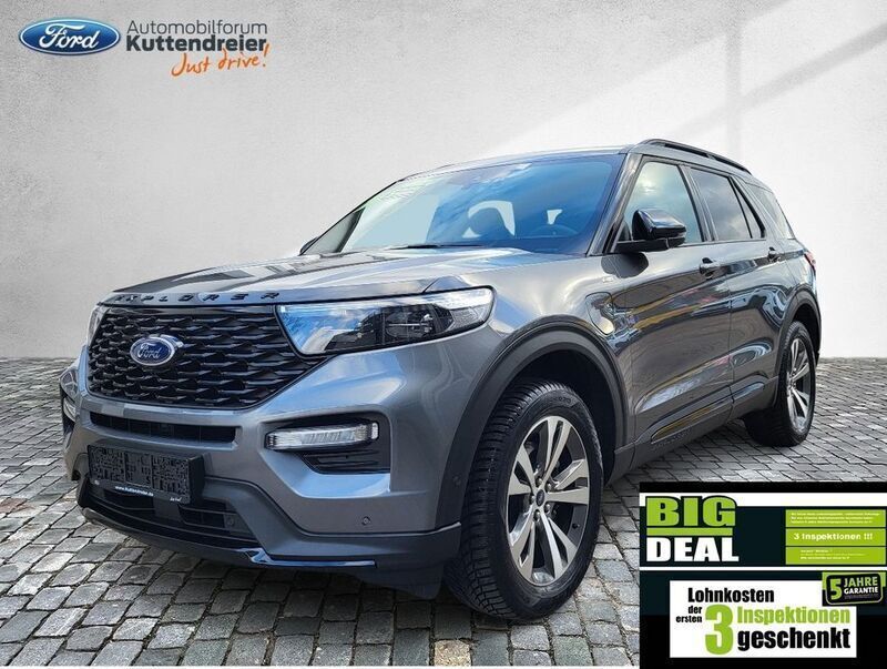Carbonized gray/asher gray Gebraucht 2024 Ford Explorer ST-Line SUV | 55.980 € (Fairer Preis) - Bild 1/2