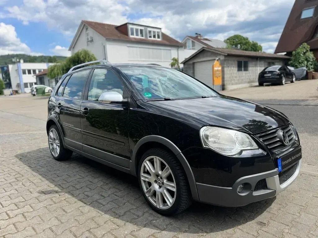 Gebraucht VW Polo Cross 80 PS (58 kW) 2007 Schwarz Kleinwagen