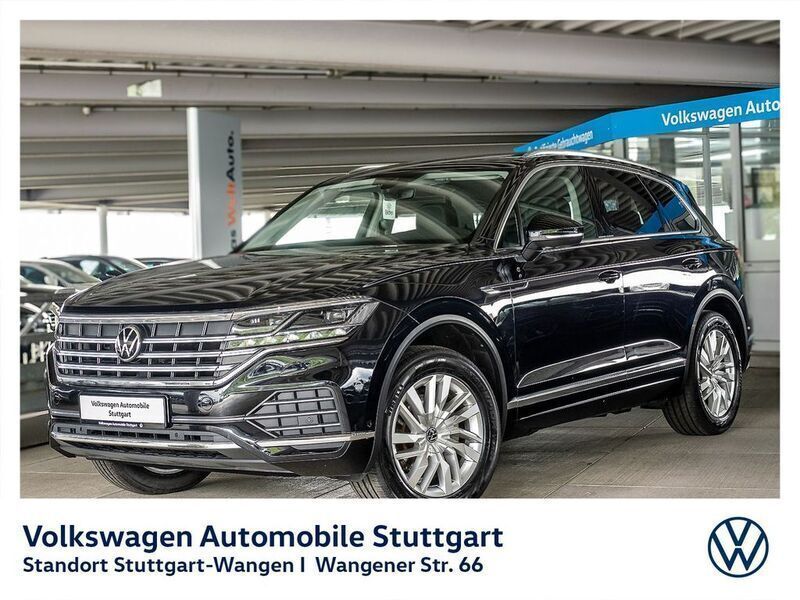 Deep black perleffekt Gebraucht 2021 VW Touareg Elegance SUV | 45.930 € (Fairer Preis) - Bild 1/3