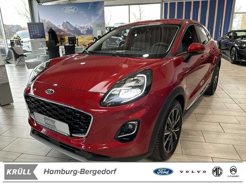 Rot Gebraucht 2024 Ford Puma Titanium X Limousine | 29.902 € (Teuer) - Bild 1/4