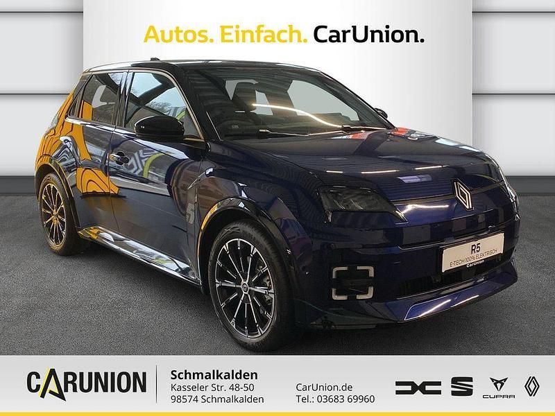 Gebraucht Renault 5 E-Tech Iconic 110 kW (150 PS) 2024 Nachblau + black pearlschwarz Limousine