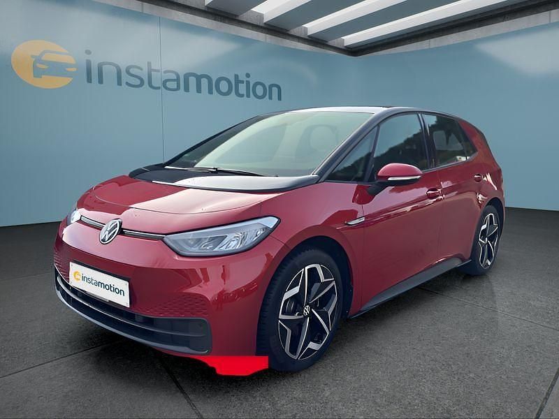 Rot Gebraucht 2021 VW ID.3 Pro Kleinwagen | 21.349 € (Etwas zu teuer) - Bild 1/4