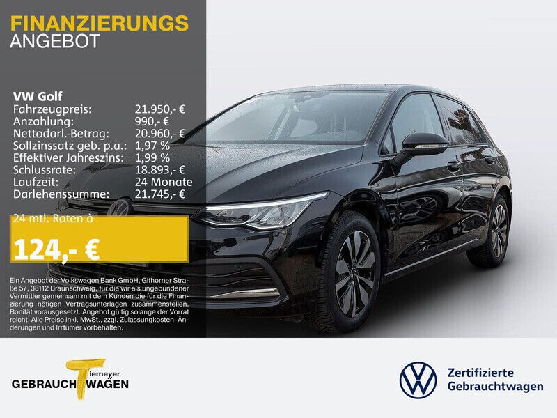 Andere farbe Gebraucht 2024 VW Golf VIII Move Kleinwagen | 23.250 € (Guter Preis) - Bild 1/4