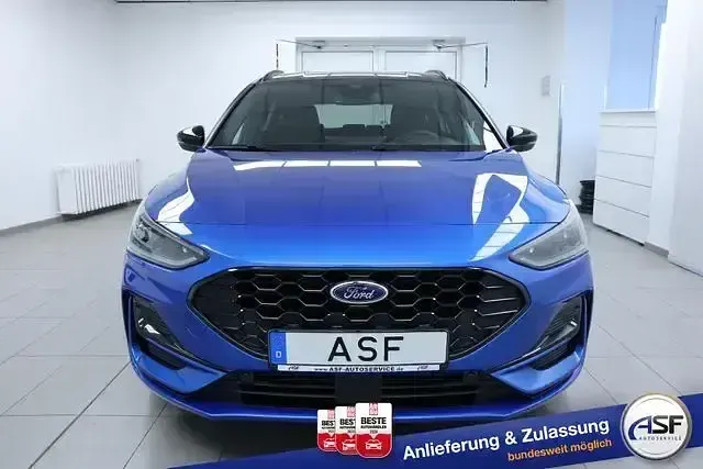 Gebraucht Ford Focus ST-Line X 155 PS (114 kW) 2024 Dynamic blau Kombi