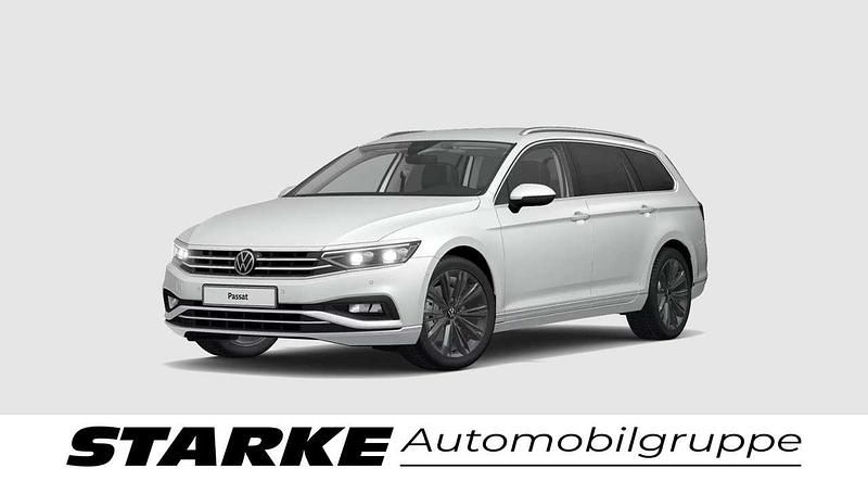 Gletscherweiß metallic Gebraucht 2022 VW Passat Elegance Kombi | 32.930 € (Etwas zu teuer) - Bild 1/4