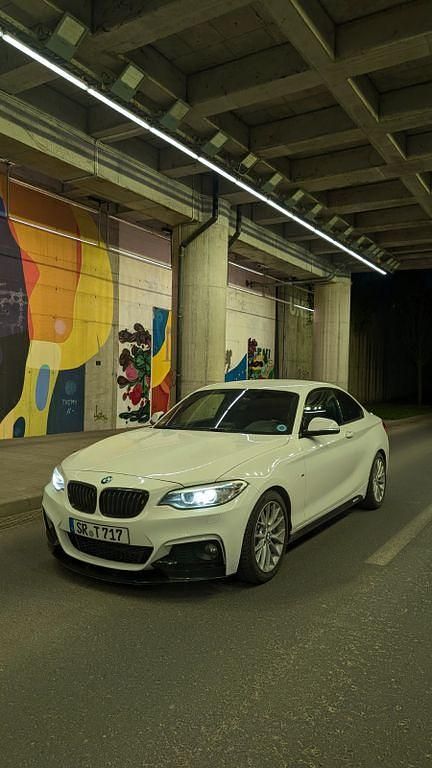 Gebraucht BMW 220 M Performance 184 PS (135 kW) 2014 Weiß Coupé