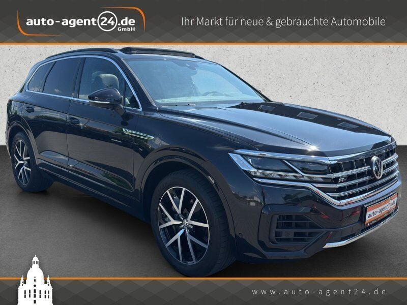 Deep black perleffekt Gebraucht 2019 VW Touareg R-line SUV | 47.990 € (Guter Preis) - Bild 1/4