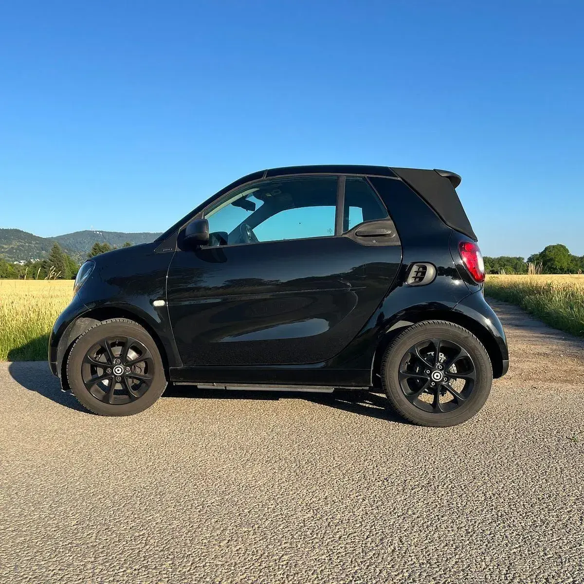 Gebraucht Smart ForTwo Cabrio Passion 71 PS (52 kW) 2016 Schwarz Cabrio