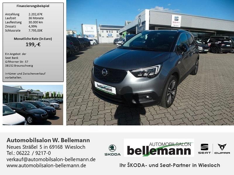 Grau Gebraucht 2019 Opel Crossland Ultimate SUV | 15.590 € (Etwas zu teuer) - Bild 1/4