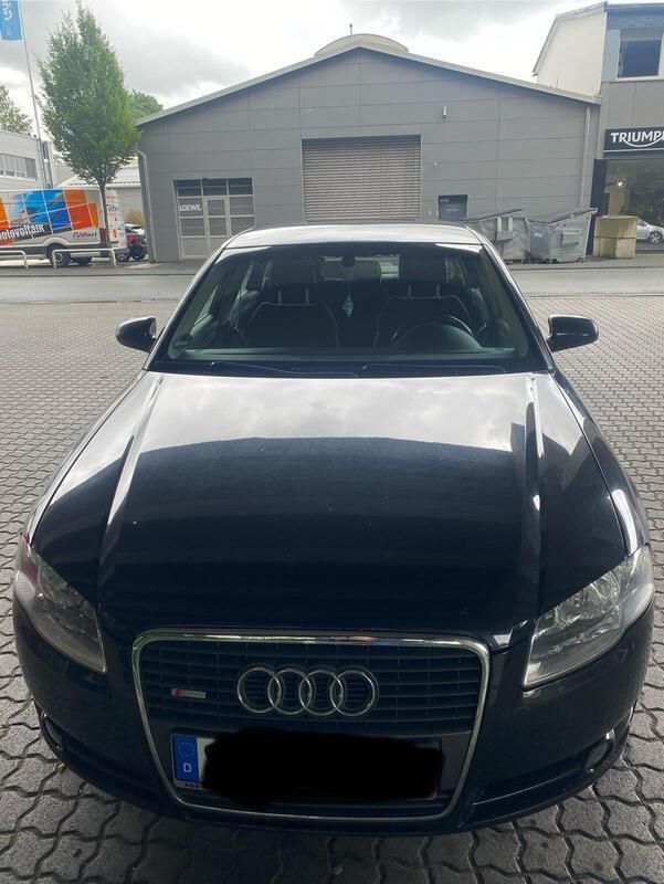 Schwarz Gebraucht 2007 Audi A4 S-Line Limousine | 3.500 € (Etwas zu teuer) - Bild 1/4
