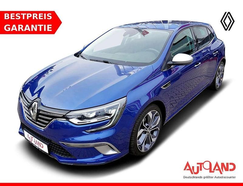 Stahlblau Gebraucht 2019 Renault Mégane GT Line GT-Line Limousine | 15.990 € (Etwas zu teuer) - Bild 1/4