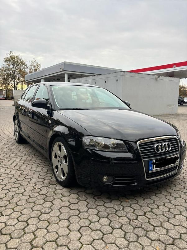 Schwarz Gebraucht 2007 Audi A3 Sportback Kleinwagen | 3.700 € (Fairer Preis) - Bild 1/4