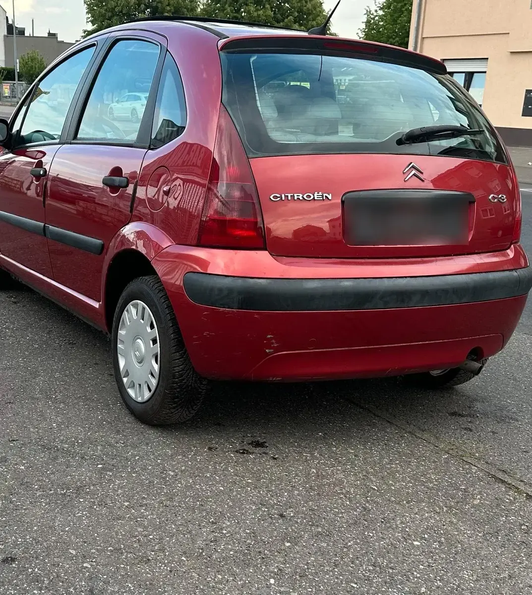 Gebraucht Citroën C3 60 PS (44 kW) 2005 Rot Limousine