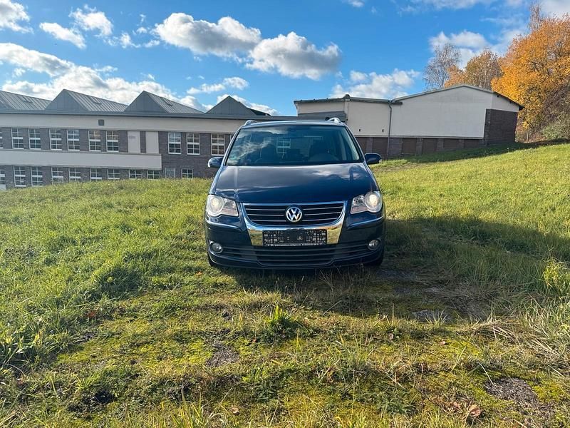 Blau Gebraucht 2008 VW Touran Van / Kleinbus | 3.000 € (Guter Preis) - Bild 1/4