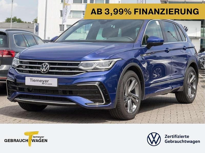 Blau Gebraucht 2023 VW Tiguan R-line SUV | 32.920 € (Guter Preis) - Bild 1/4