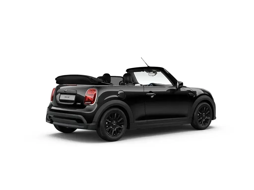 Gebraucht Mini ONE 102 PS (75 kW) 2021 Schwarz / midnight black (metallic) Kleinwagen